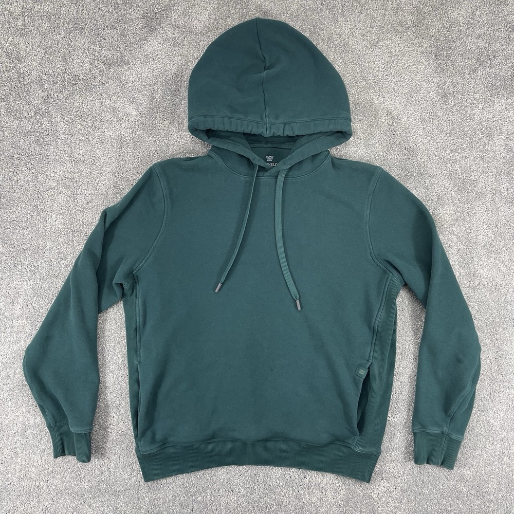 Mack Weldon Hoodie Mens Medium Green Ace Pullover Long Sleeve Drawstrings